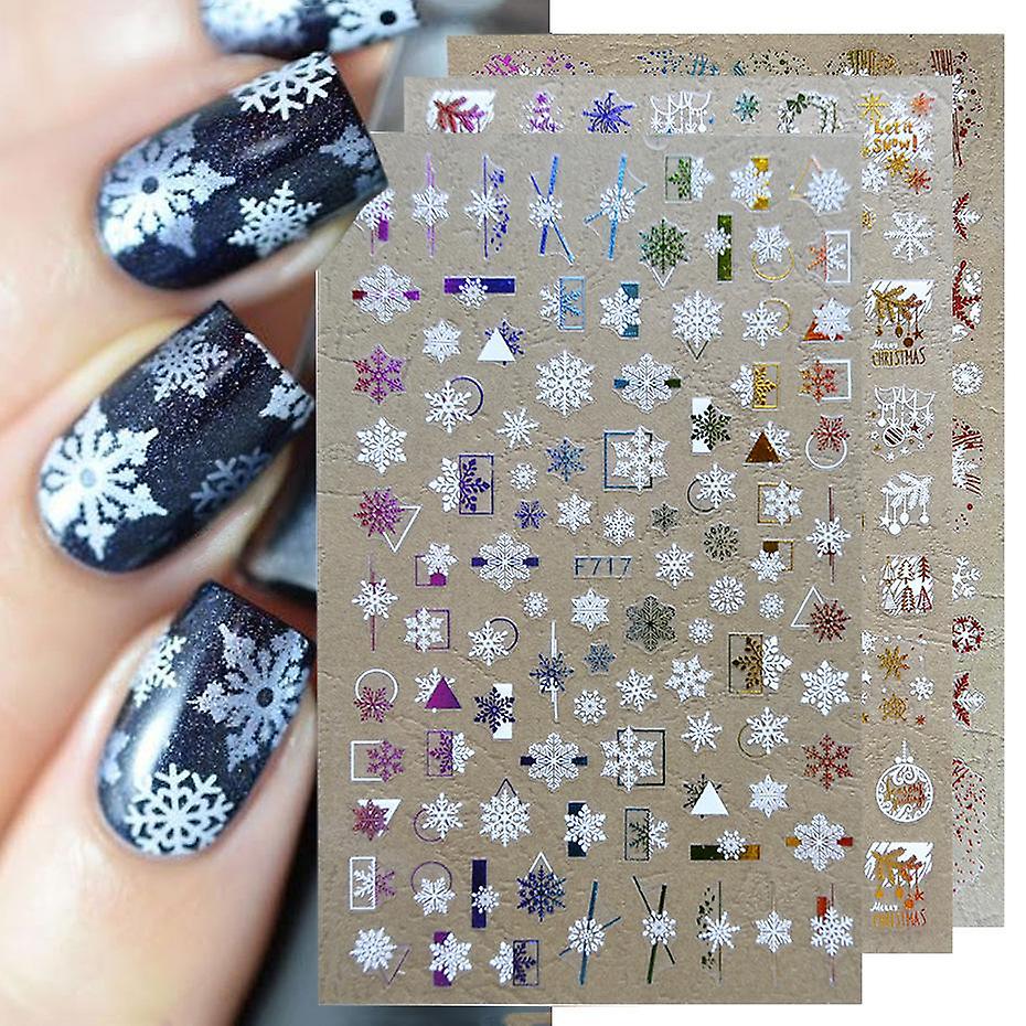Sticker F717 Colores Navidad
