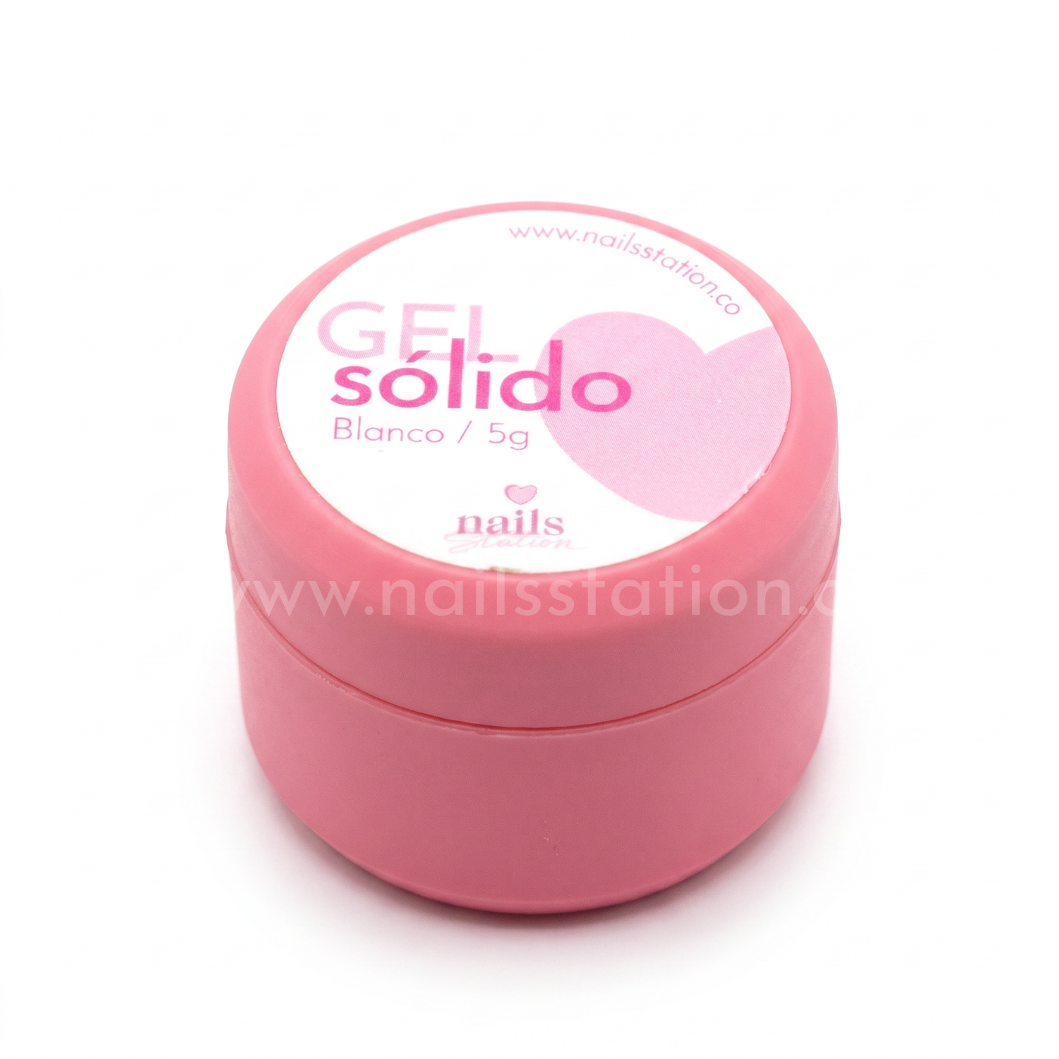 Gel Sólido Blanco Nails Station