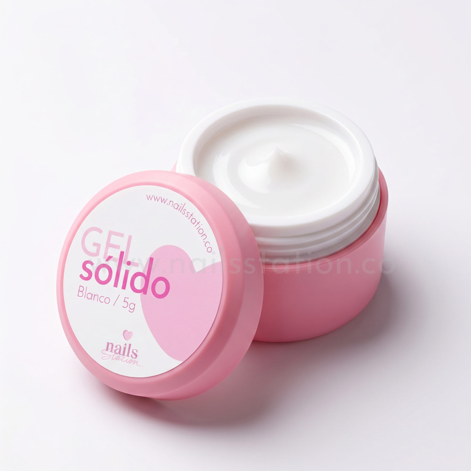 Gel Sólido Blanco Nails Station