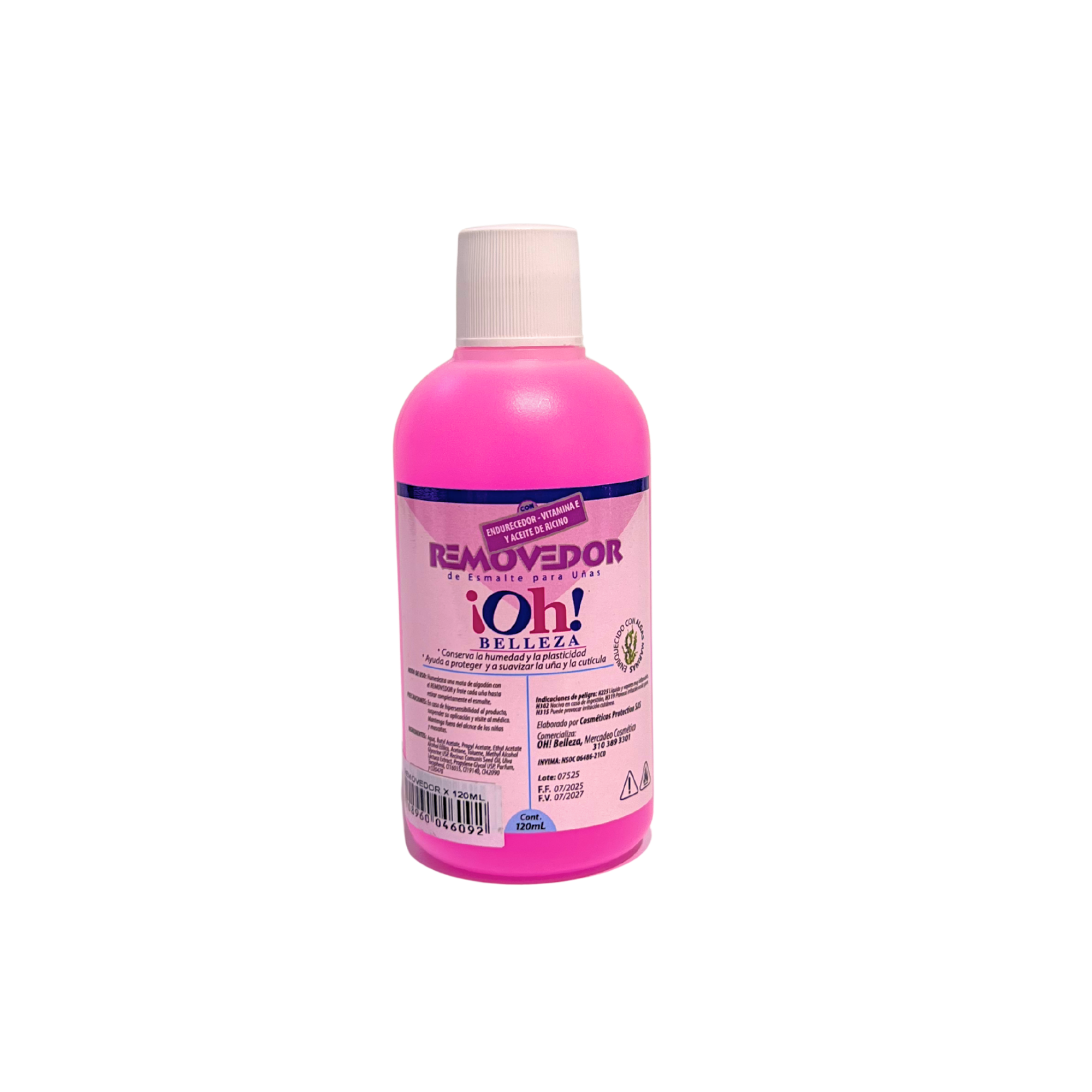 Removedor de Esmalte Tradicional 120ml