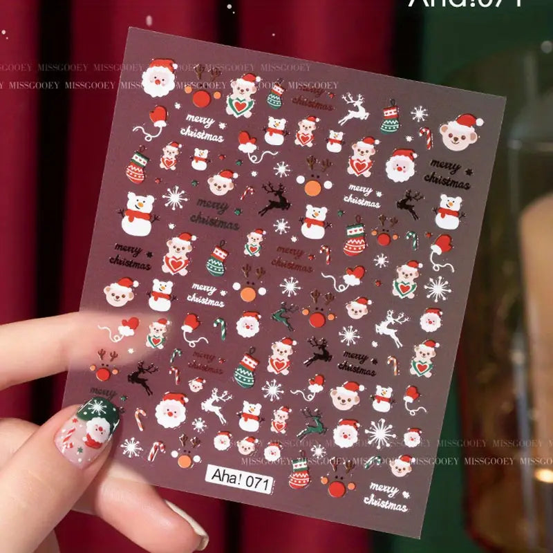 Sticker 3D Aha! 071 NAVIDAD
