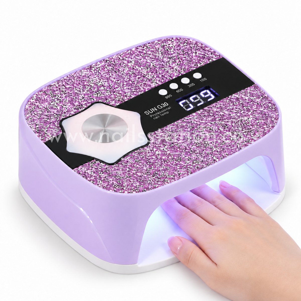Lámpara UV LED- SUN Nails 288W con Cristales