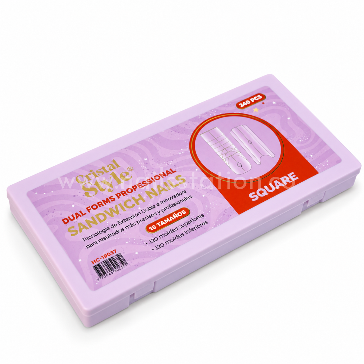 Caja Dual Form Sandwich Square