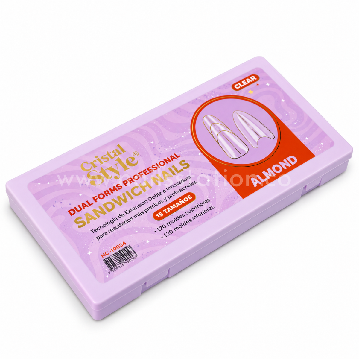Caja Dual Form Sandwich Almond