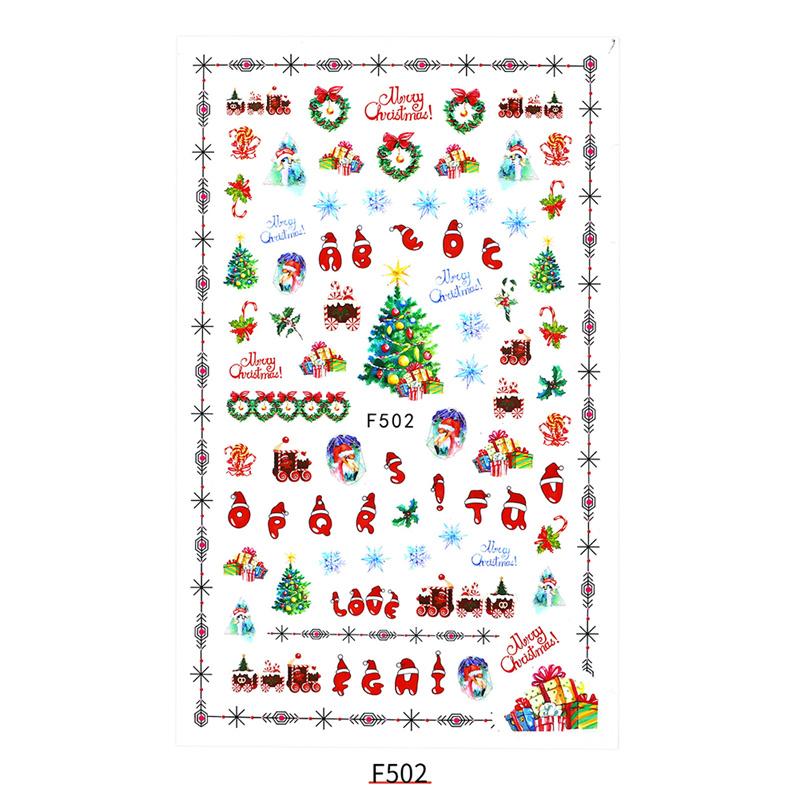 sticker F502 NAVIDAD