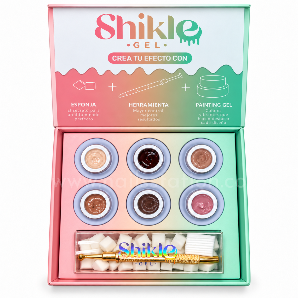 Set Difuminado Perfecto Shikle