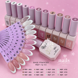 Magical Color Gel Bases Francés