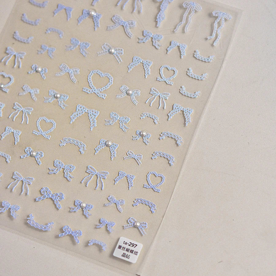 Sticker Quor ta-297 Lazos Azules