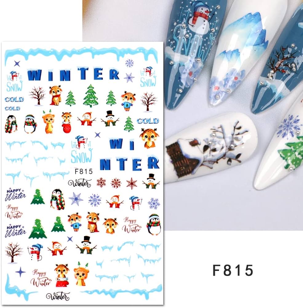 sticker F815 navidad