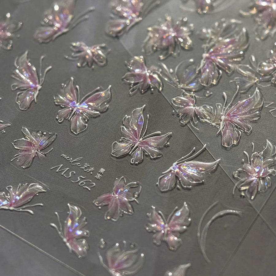 Sticker Quor MS 562 Mariposas