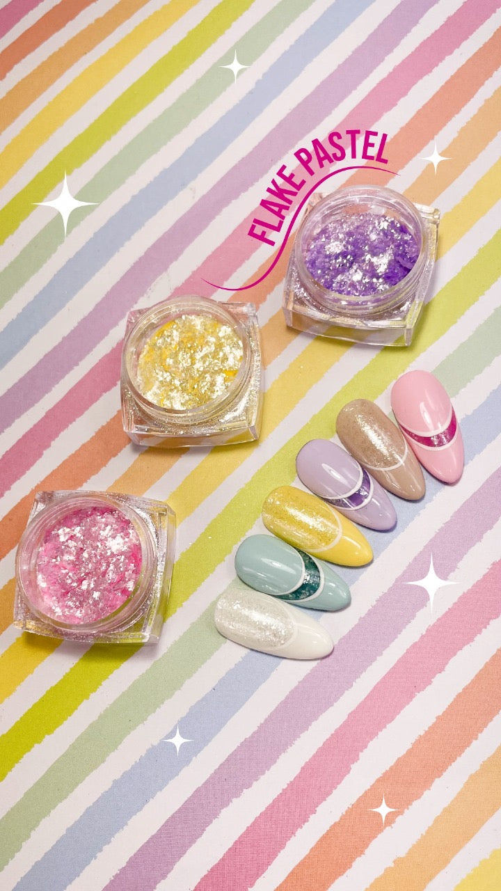 Set de Flakes Pasteles NS