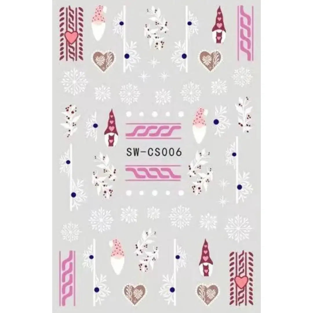Sticker SW-CS006 NAVIDAD
