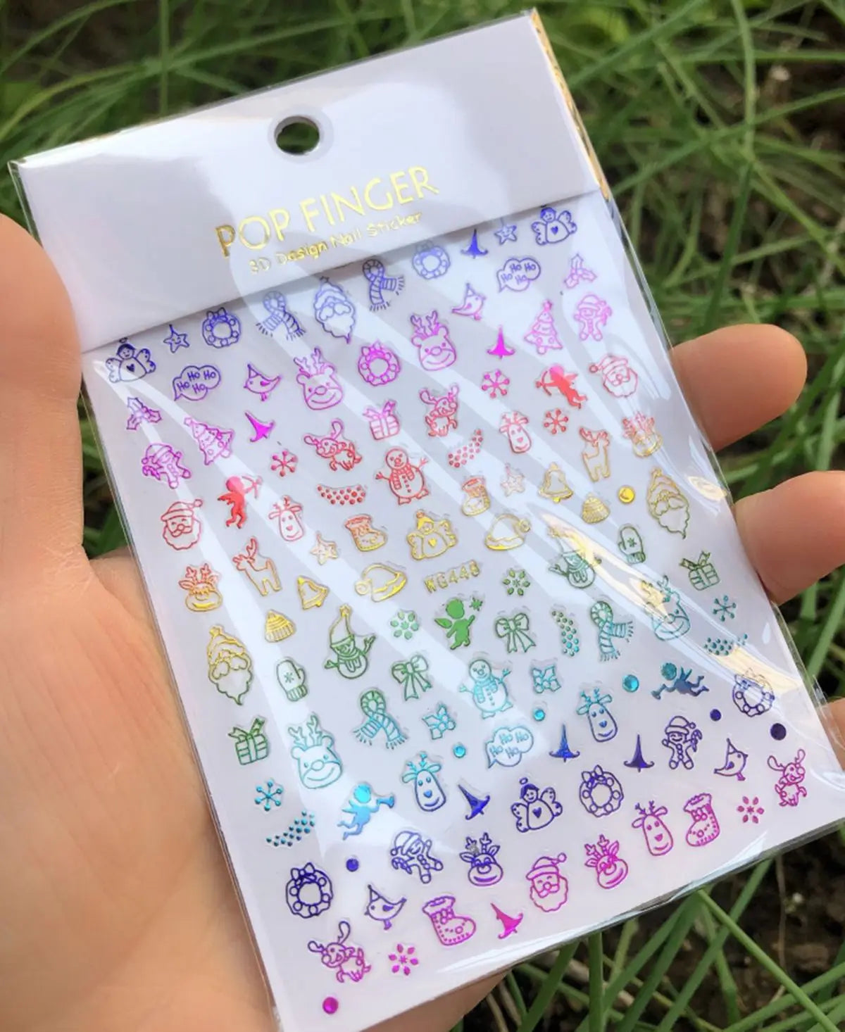 Sticker WG448 COLORES NAVIDAD