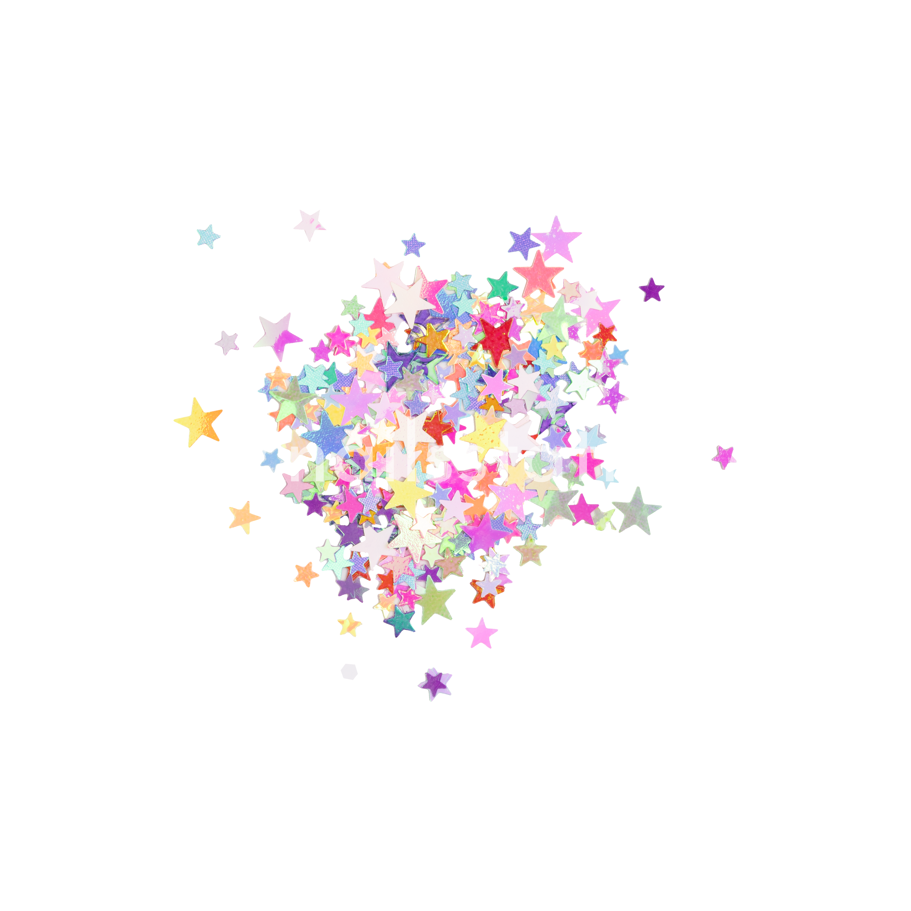 Glitter NS Mix Estrellas Colores