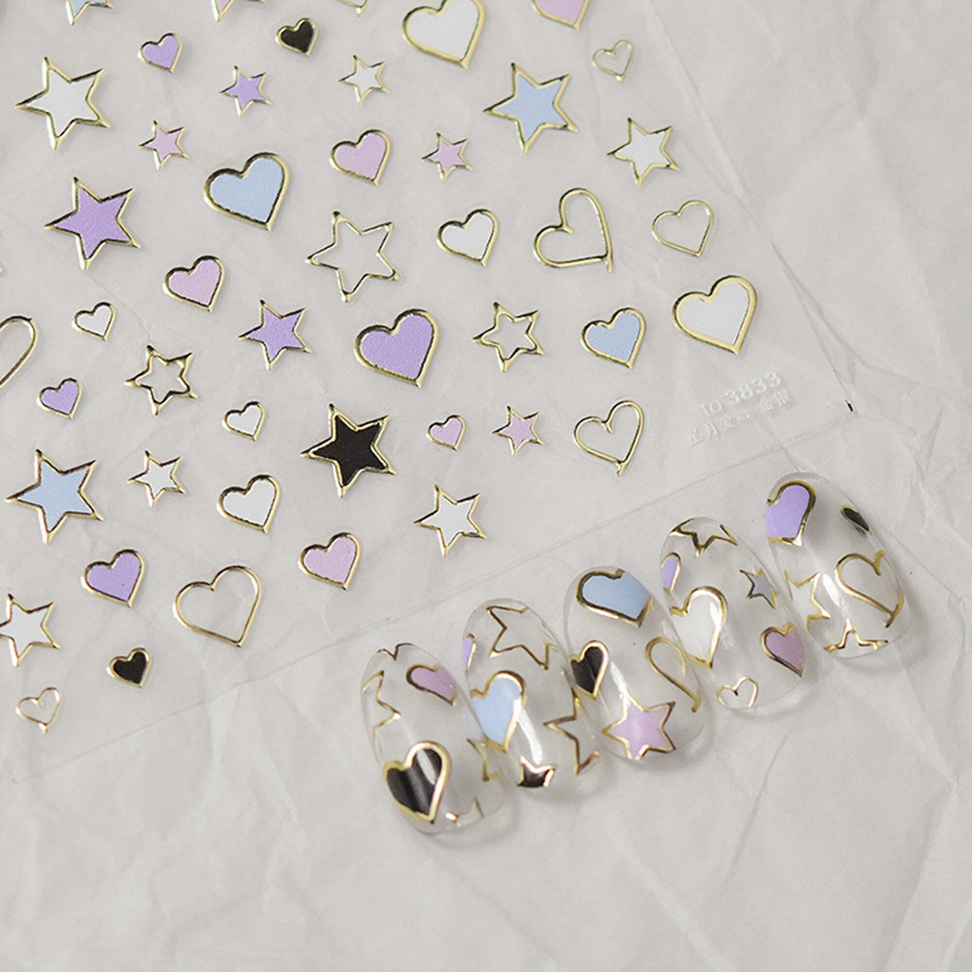 Sticker Quor to3833 Estrellas y Corazones 💕