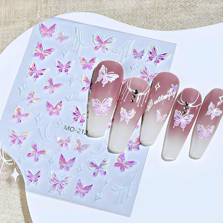 Sticker Quor MO-212 Mariposas 🦋