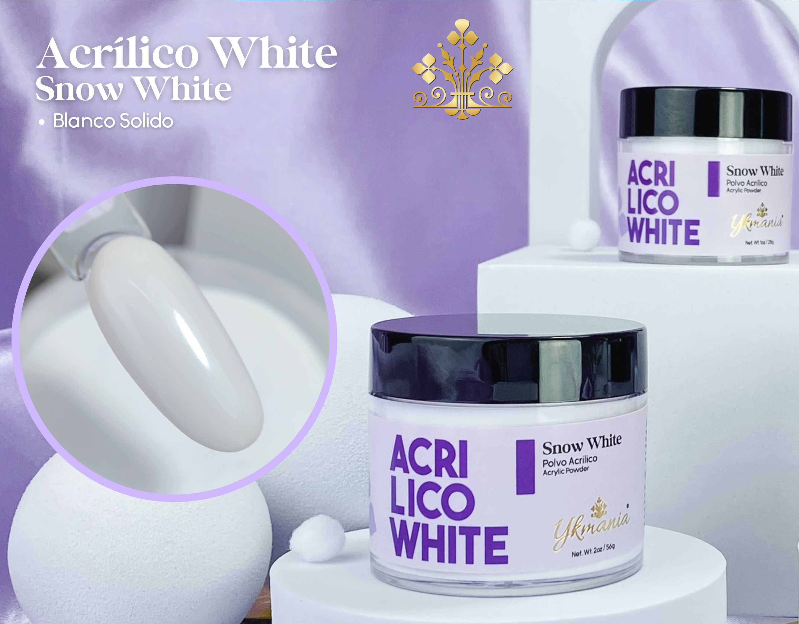 Acrílico White Snow White Ykmanía