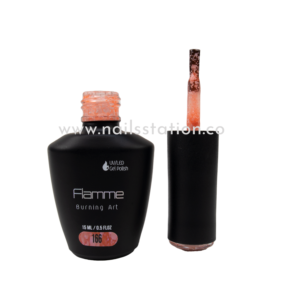 Esmalte 166 Snow - Cristal de Hielo Flamme