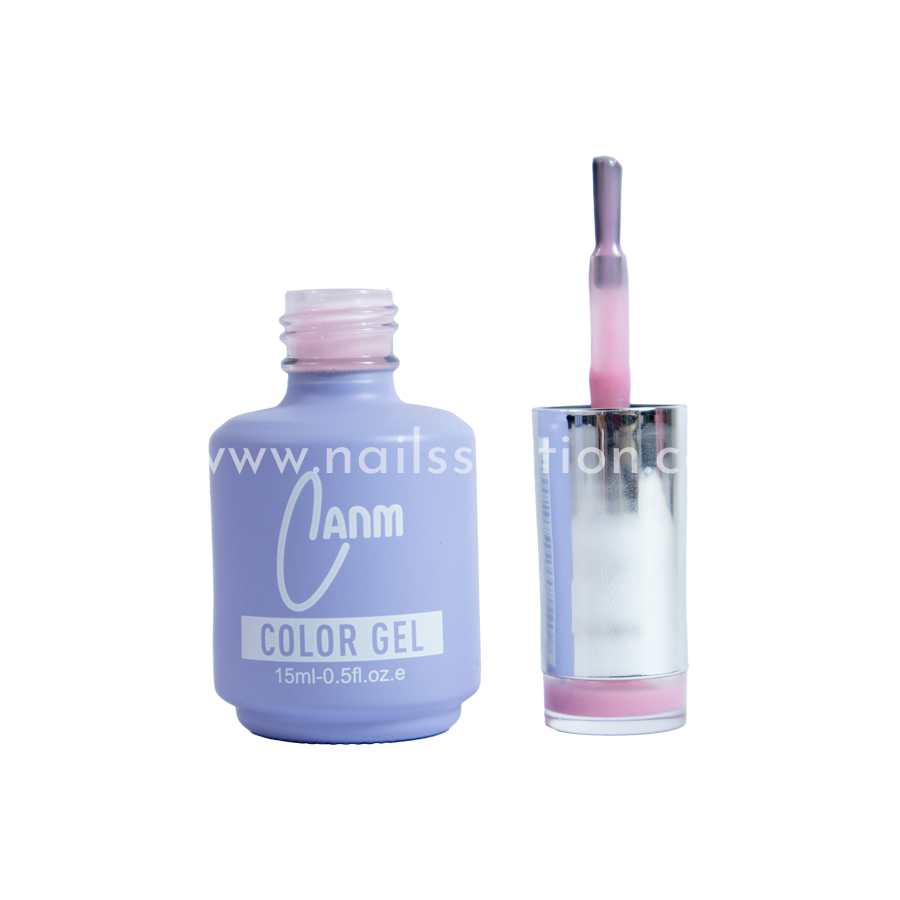 Esmalte CANM 004 Flor Delicada/ Rosa de PétalosBase para francés