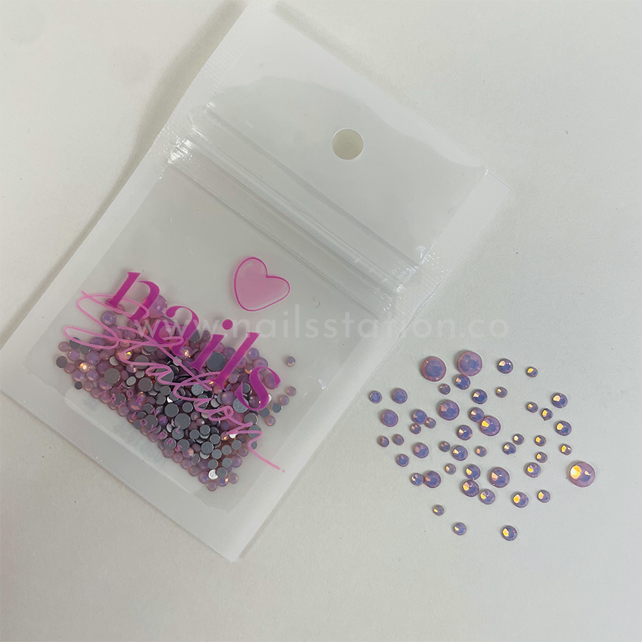 Gemas Rosa Opal Varios Tamaños AC-235