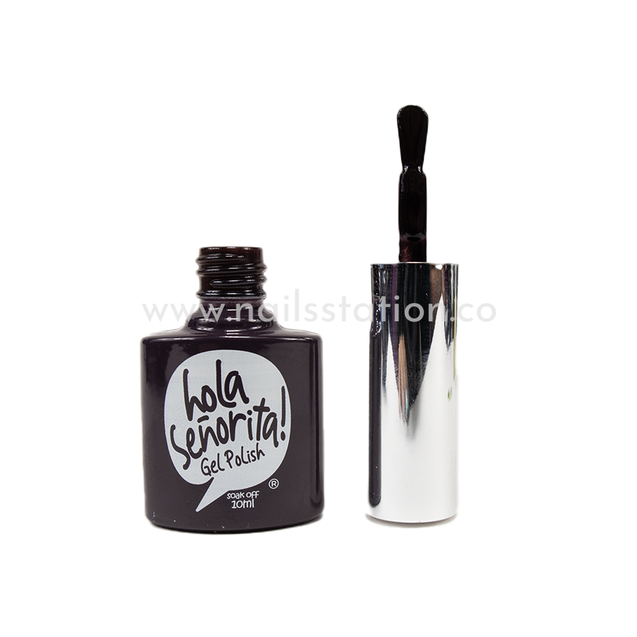 Esmalte 158 Hola Señorita (morado oscuro)