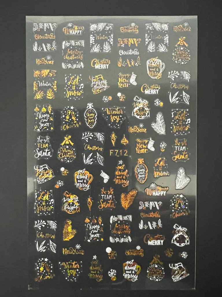 Sticker F712 Navidad