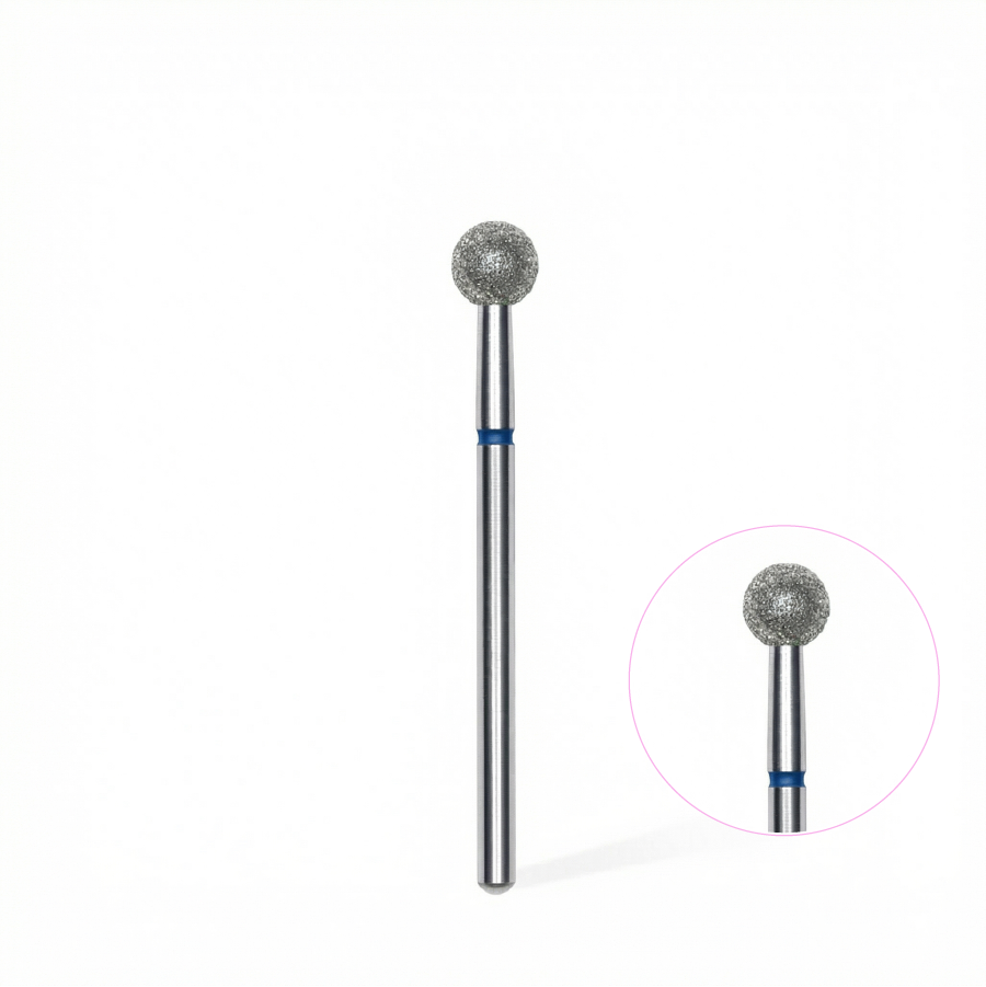 Punta Diamantada Esfera Azul 050 Staleks