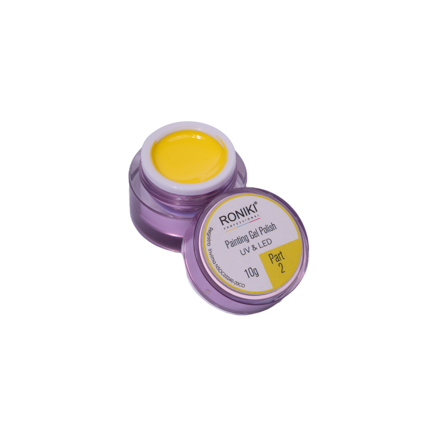 Painting gel 02 Amarillo Roniki