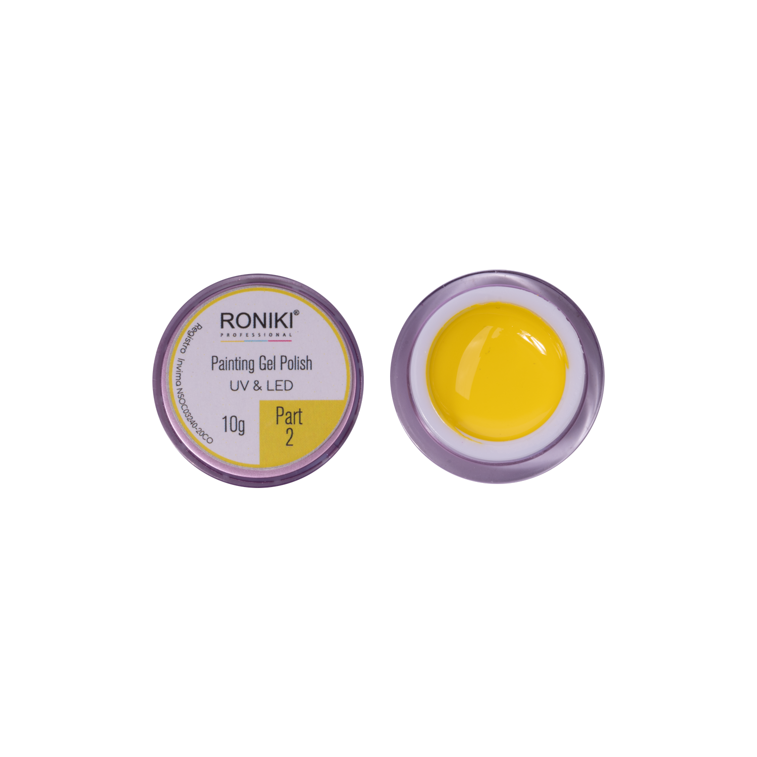 Painting gel 02 Amarillo Roniki