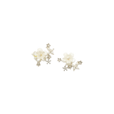 Dijes flor perla