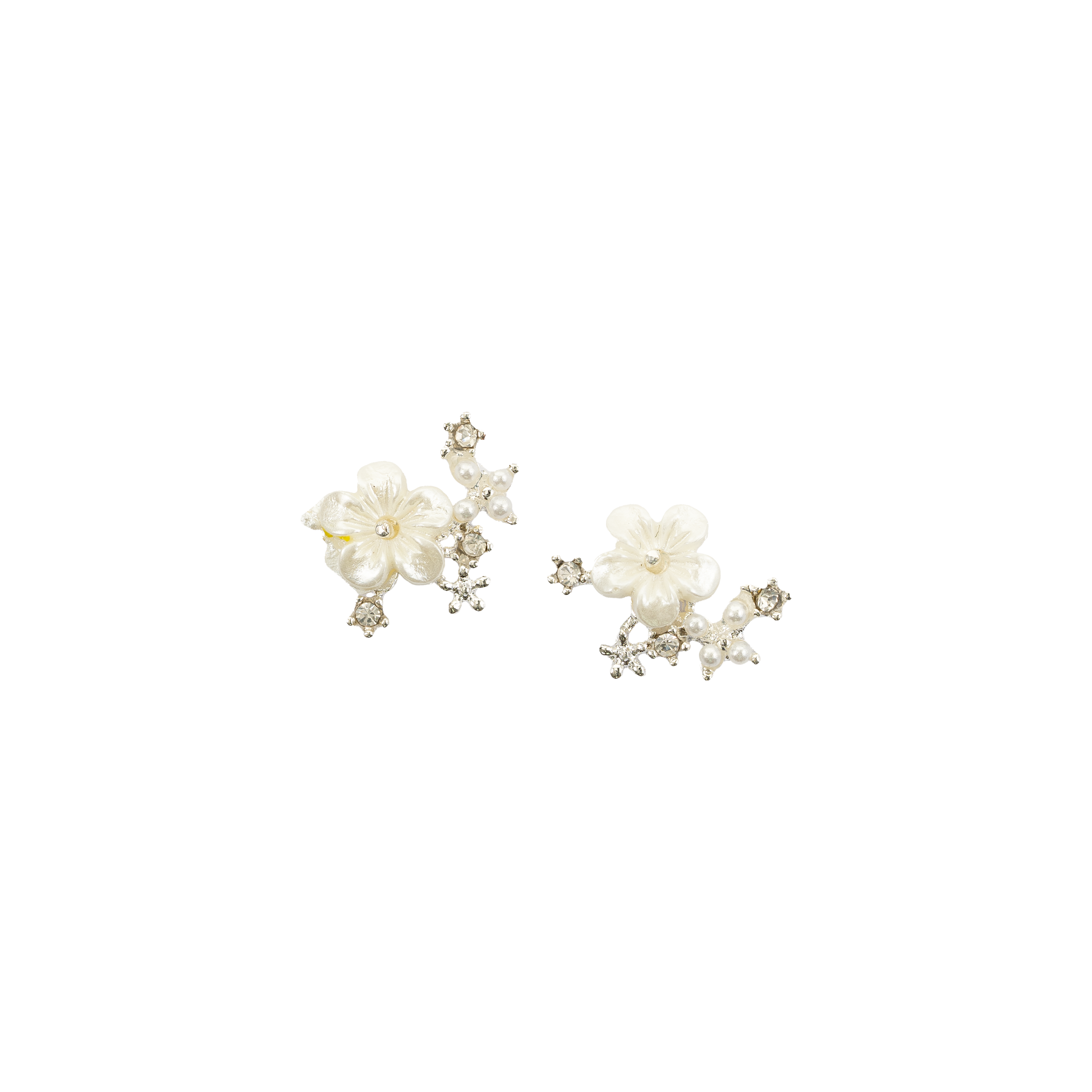 Dijes flor perla