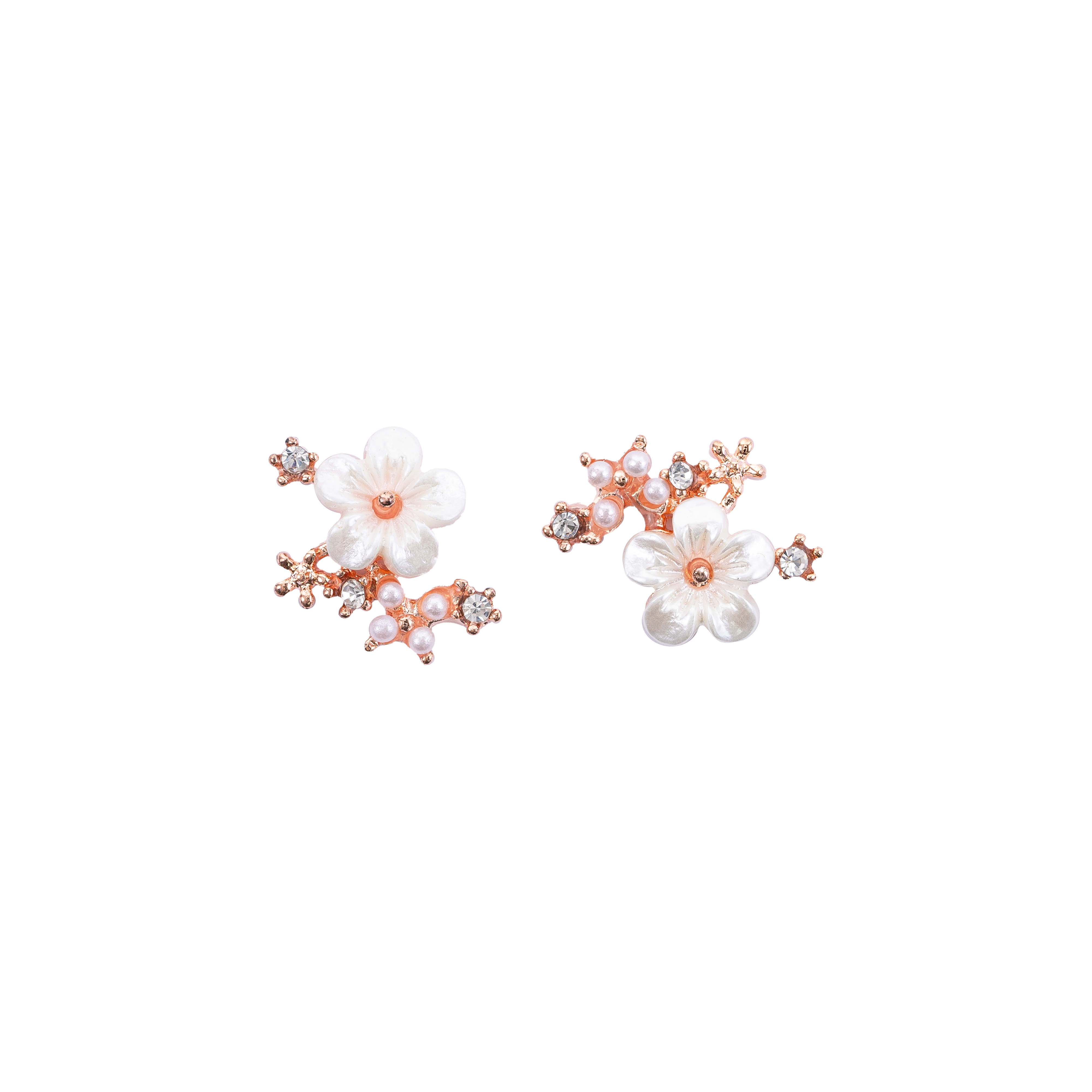 Dijes flor perla