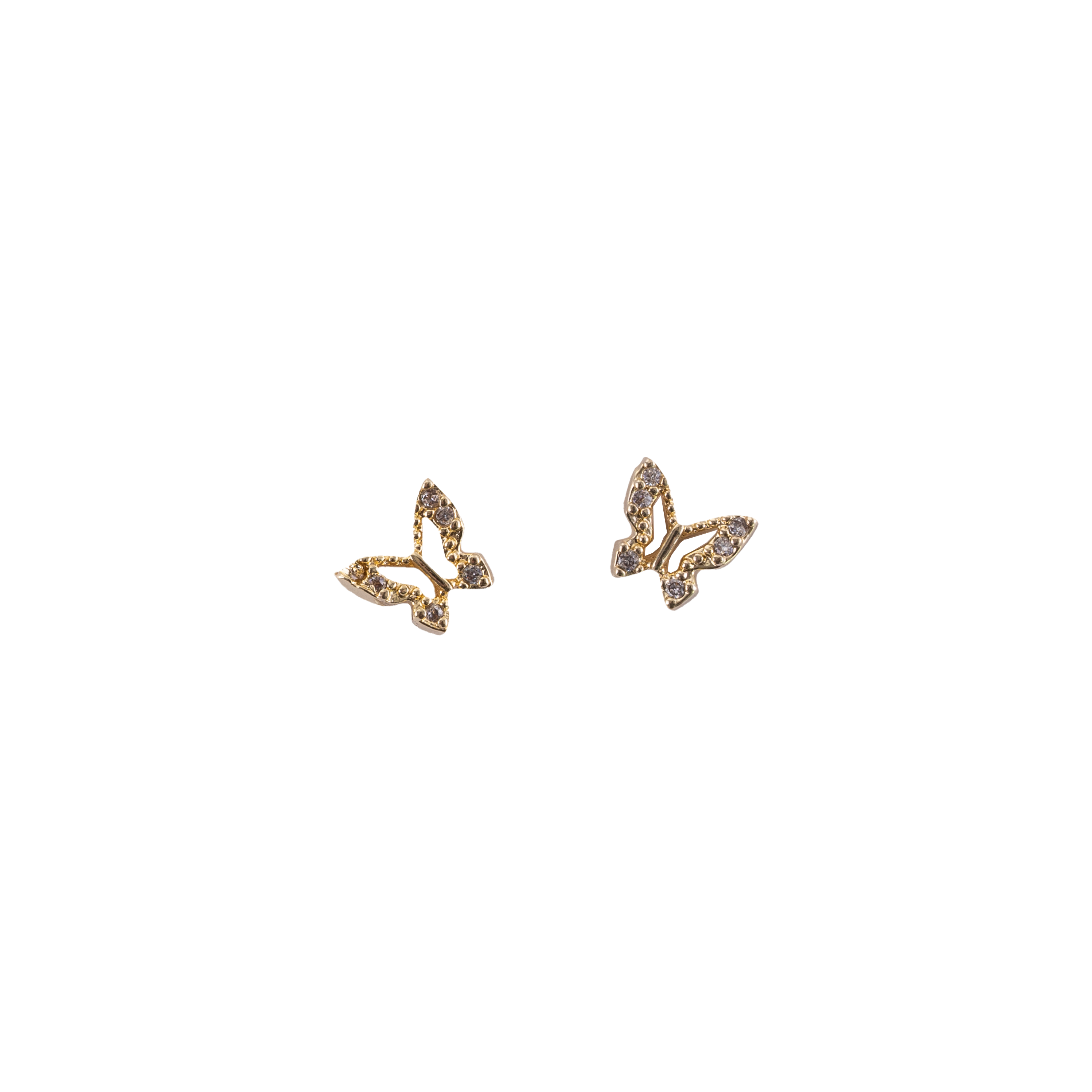 Par de dijes Mini Mariposas