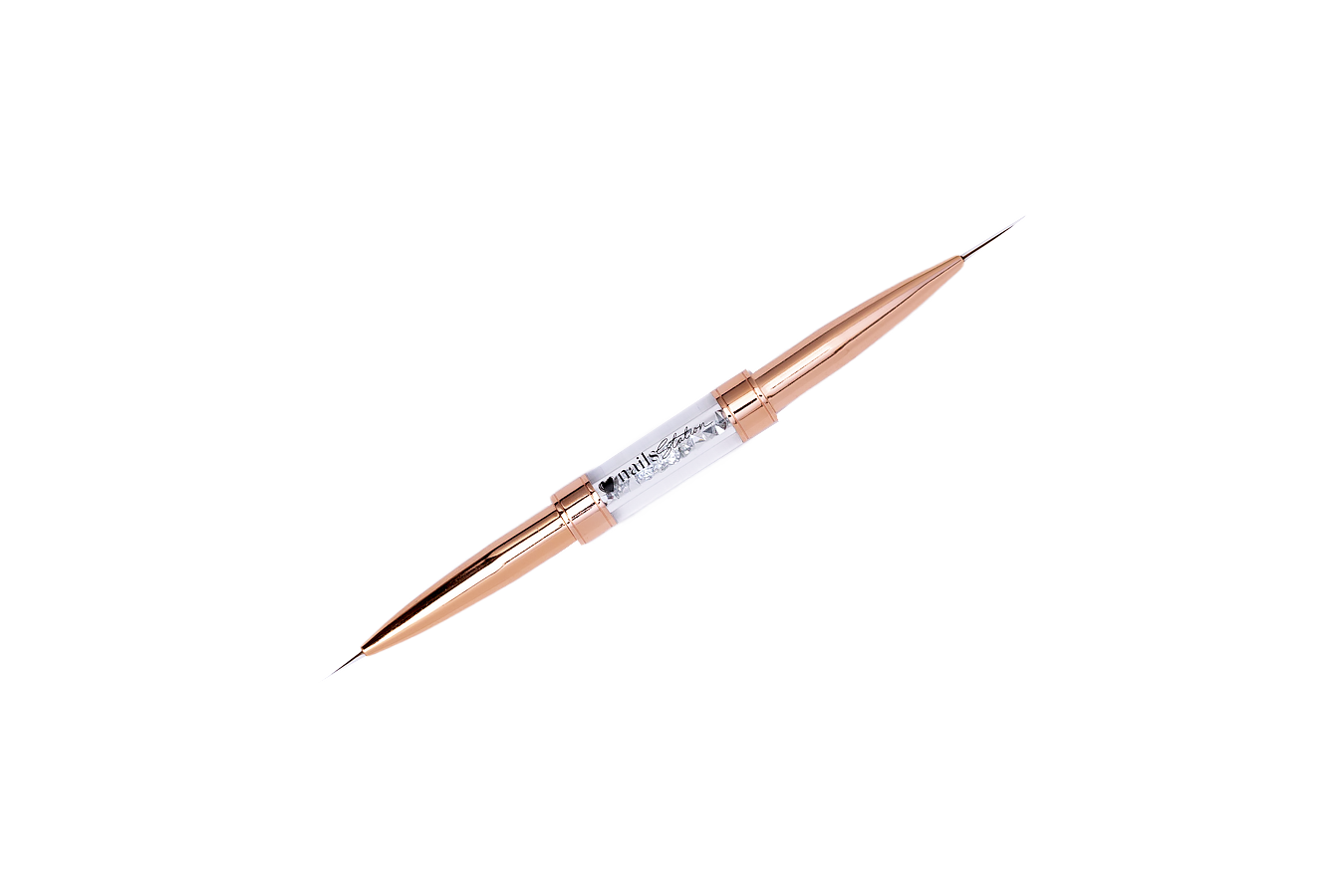 Pincel Doble Punta 7mm/11mm Oro Rosa