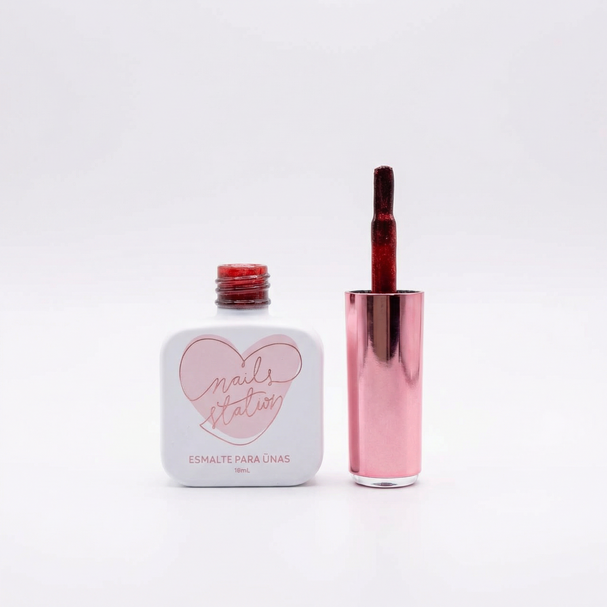 Esmalte Ojo de Gato Rojo NS Laura 10ml