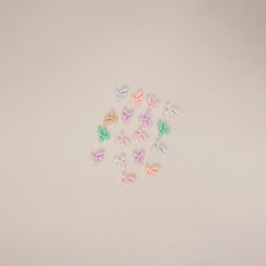 Moños mini colores pasteles