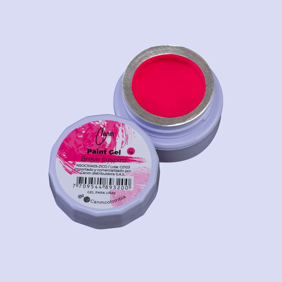 Painting Gel CANM Breve suspiro Pink 5ml