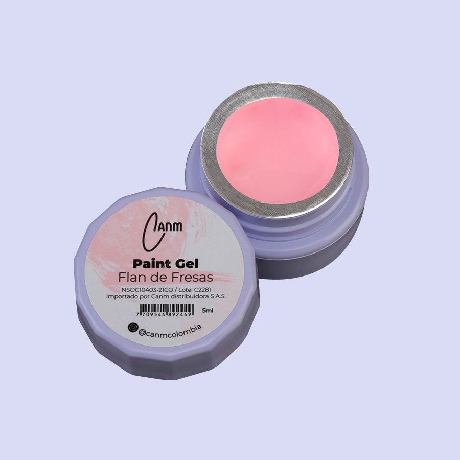 Painting Gel CANM Flan de fresas