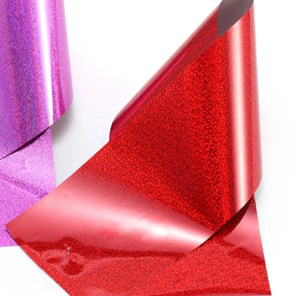 Foil Rojo Holografico
