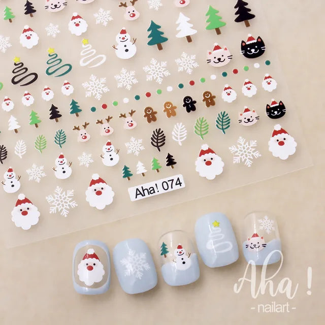 Sticker 3D Aha! 074 NAVIDAD