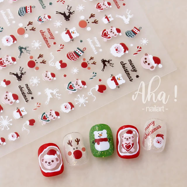 Sticker 3D Aha! 071 NAVIDAD