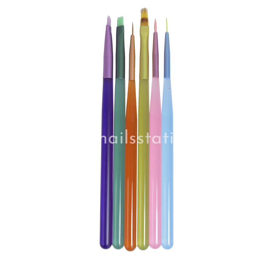 Kit x6 Pinceles decorativos
