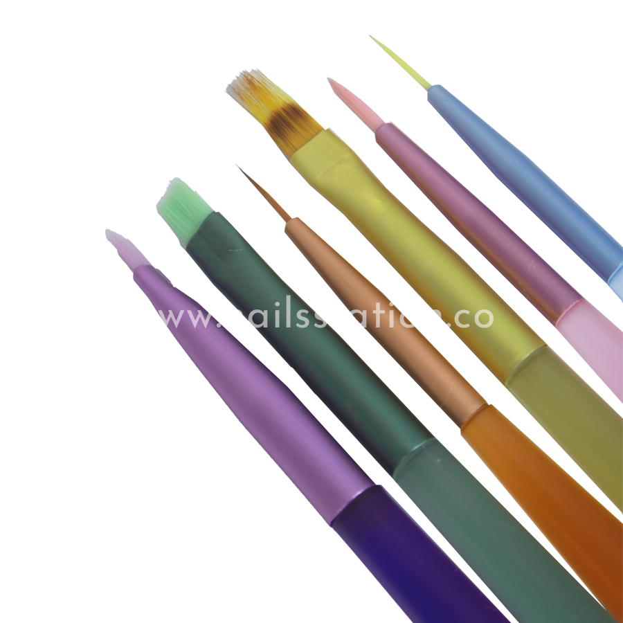 Kit x6 Pinceles decorativos