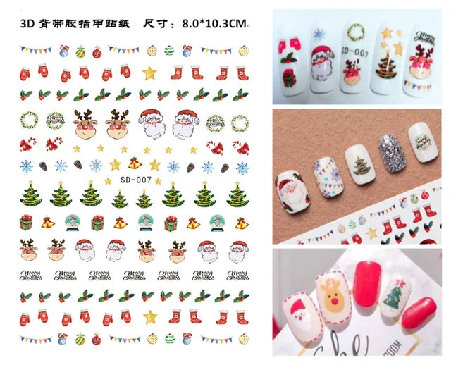 Sticker SD-007 NAVIDAD