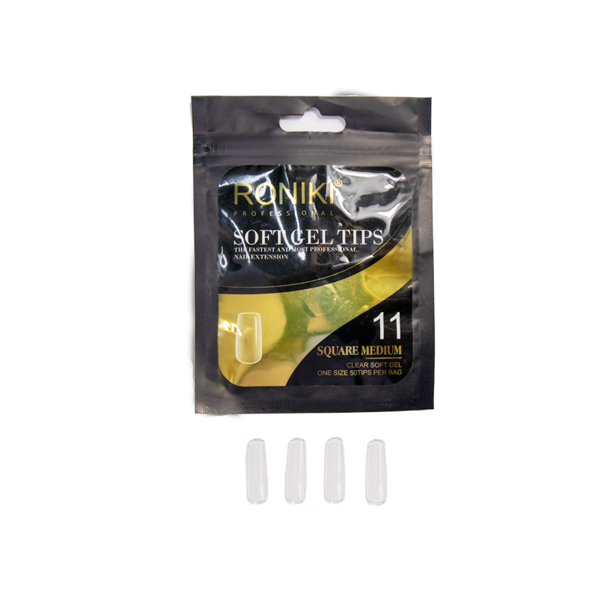 Soft gel Square Medium RONIKI (Bolsa por números)