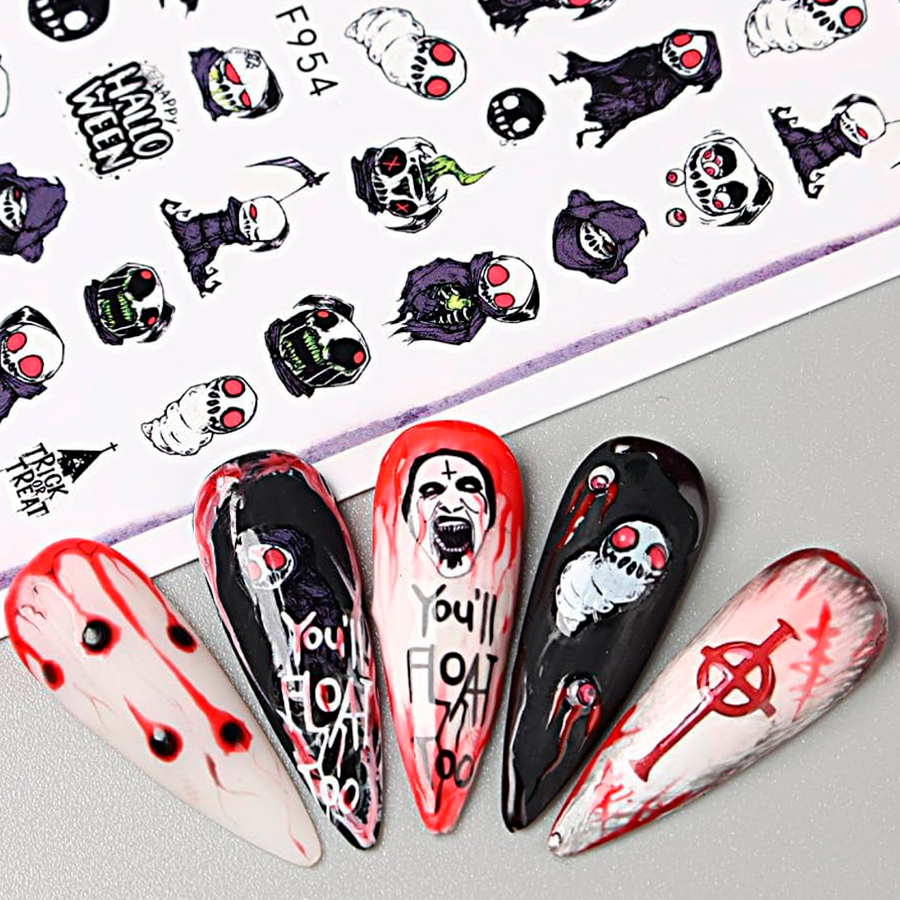 Sticker F954 Calaveras