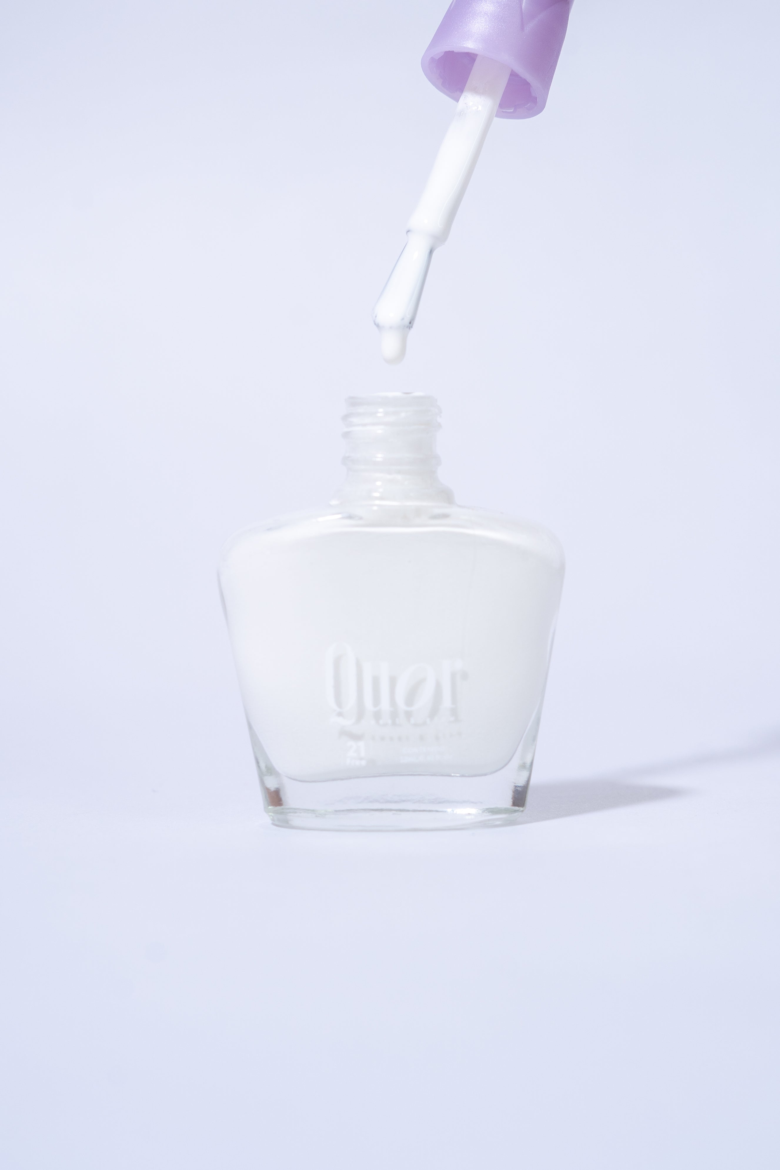 Esmalte Tradicional QUOR 018 12ml Blanco
