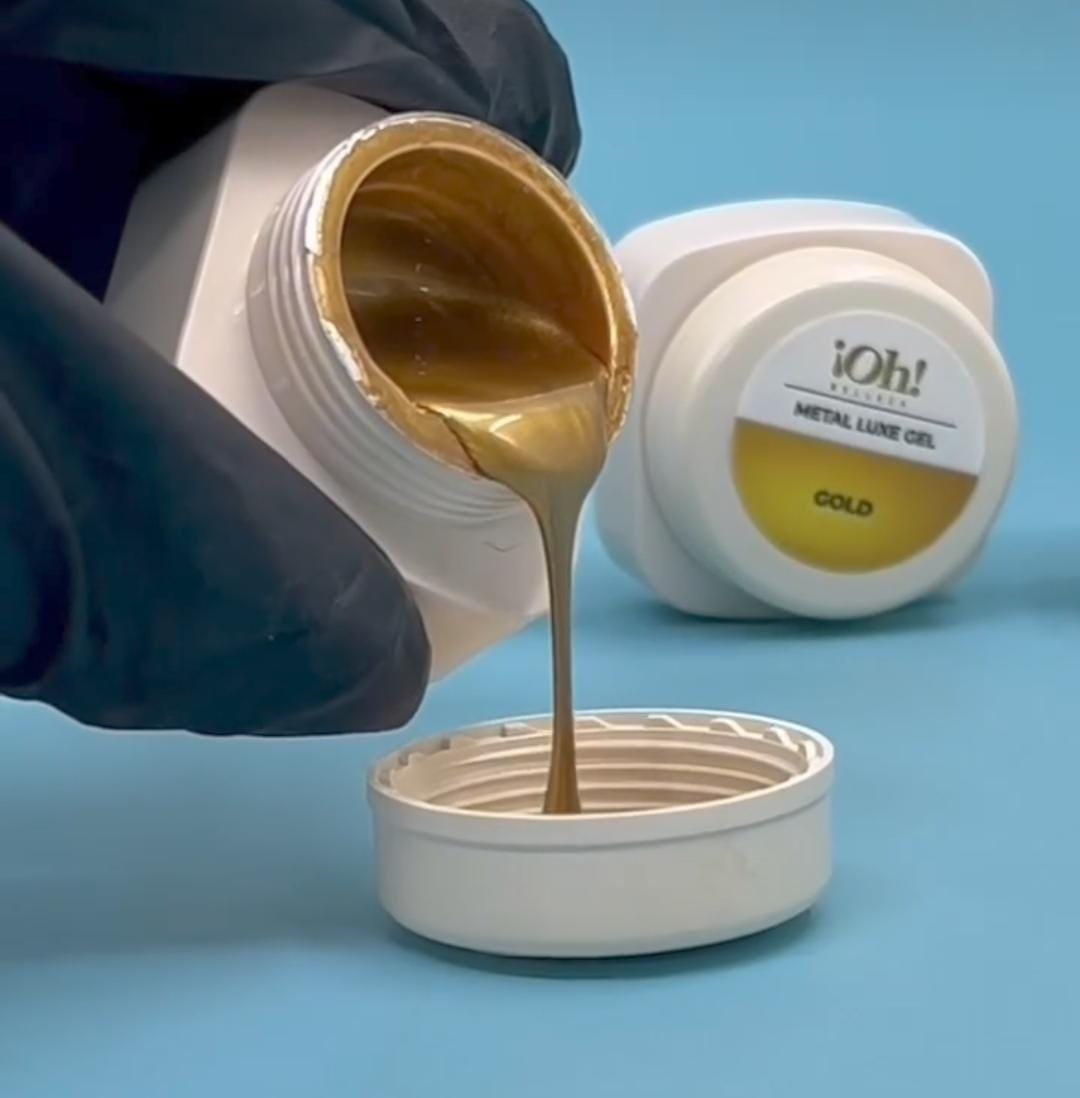 Gel Metalizado Gold ¡Oh! Belleza