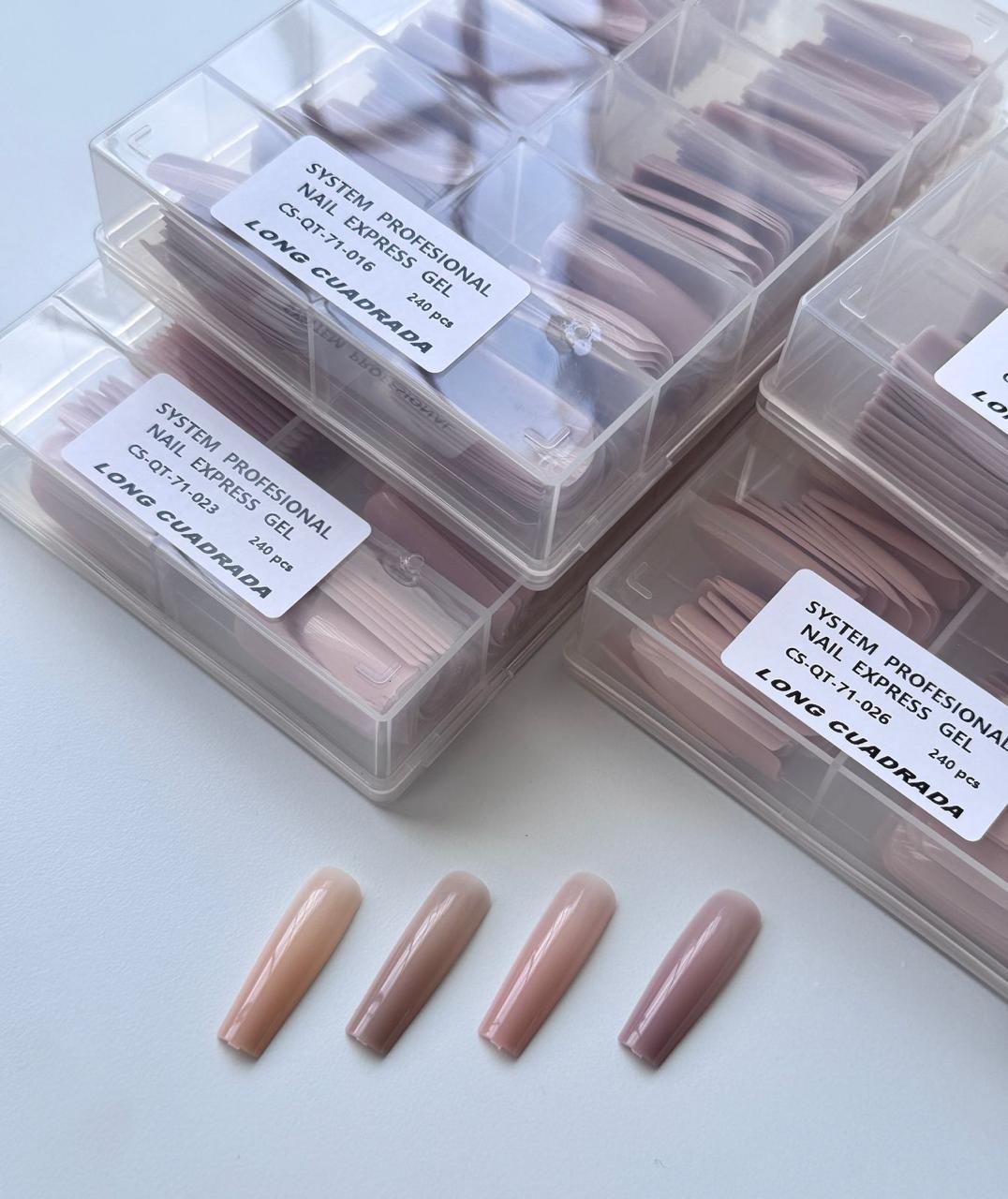 Uñas Press On Efecto acrílico x240