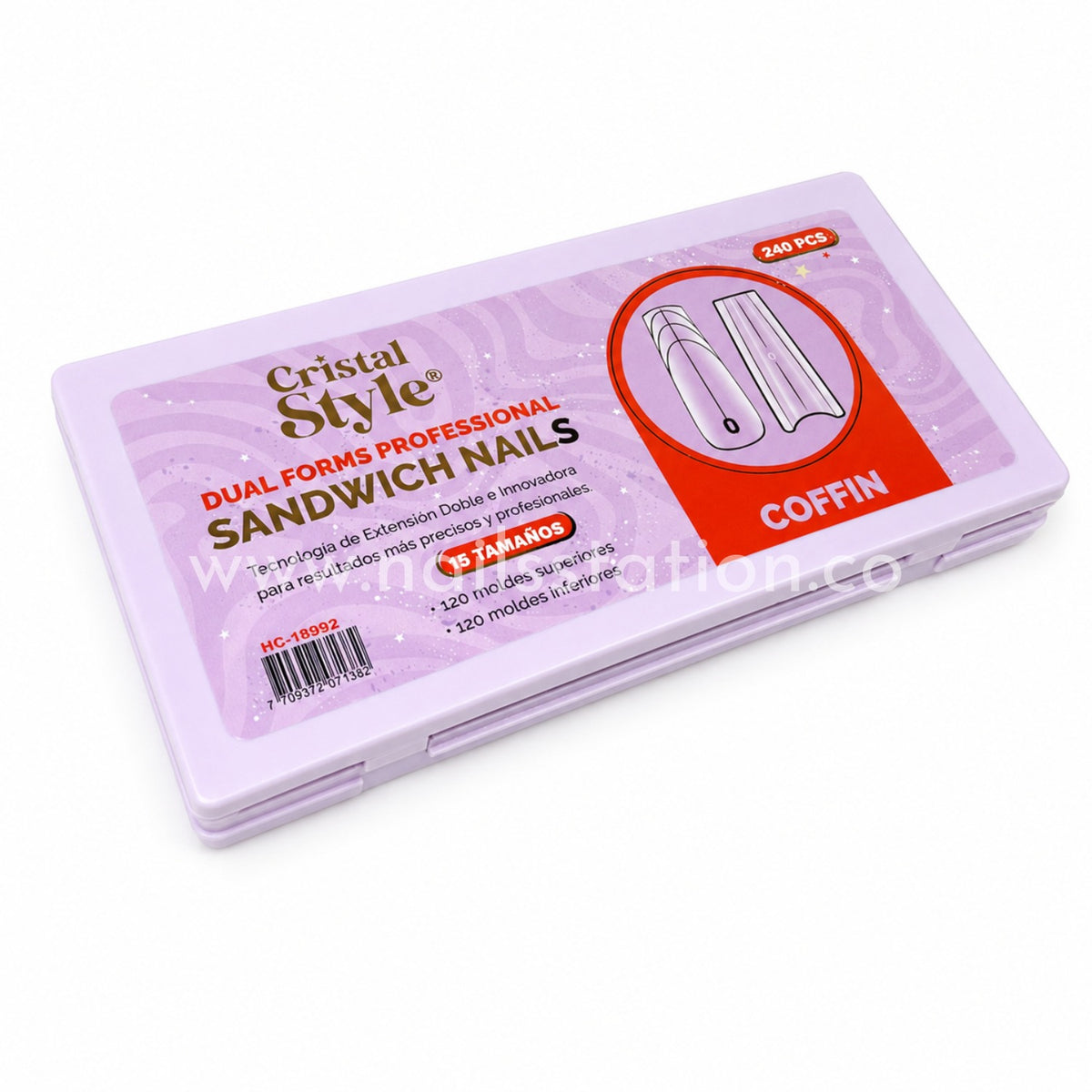 Caja Dual Form Sandwich Coffin